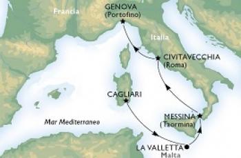 Offerta Low cost Mini Crociera nel Mediterraneo da Cagliari
