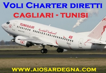 Voli Charter Diretti Cagliari - Tunisi Estate 2017