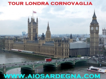 Londra Cornovaglia da Cagliari