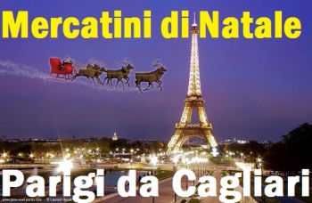 Mercatini di Natale Parigi da cagliari Aiosardegna