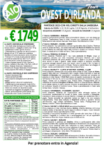 Offerte Estate 2025 Tour Dublino e Ovest D&#039; Irlanda Partenza dalla Sardegna Volo da Cagliari Tour di 8 Giorni e 7 Notti da 1749 €
