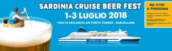 SARDINIA CRUISE BEER FEST DAL 1 AL 3 LUGLIO 2018, Una Straordinaria Festa Della Birra In Nave Da € 315 a Persona